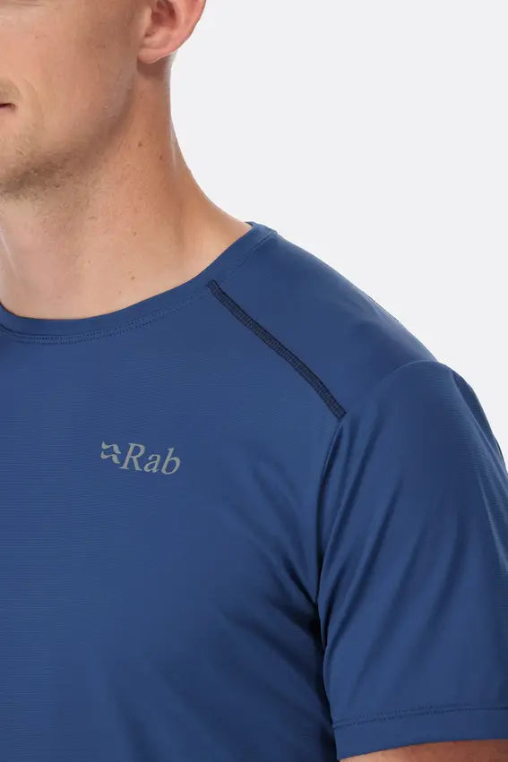 Rab - M's Force T-shirt - Recycled polyester & polyester - Weekendbee - sustainable sportswear