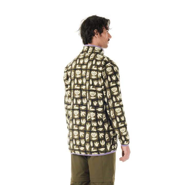 M's Inaria 1/4 Fleece Shirt Picture Organic 