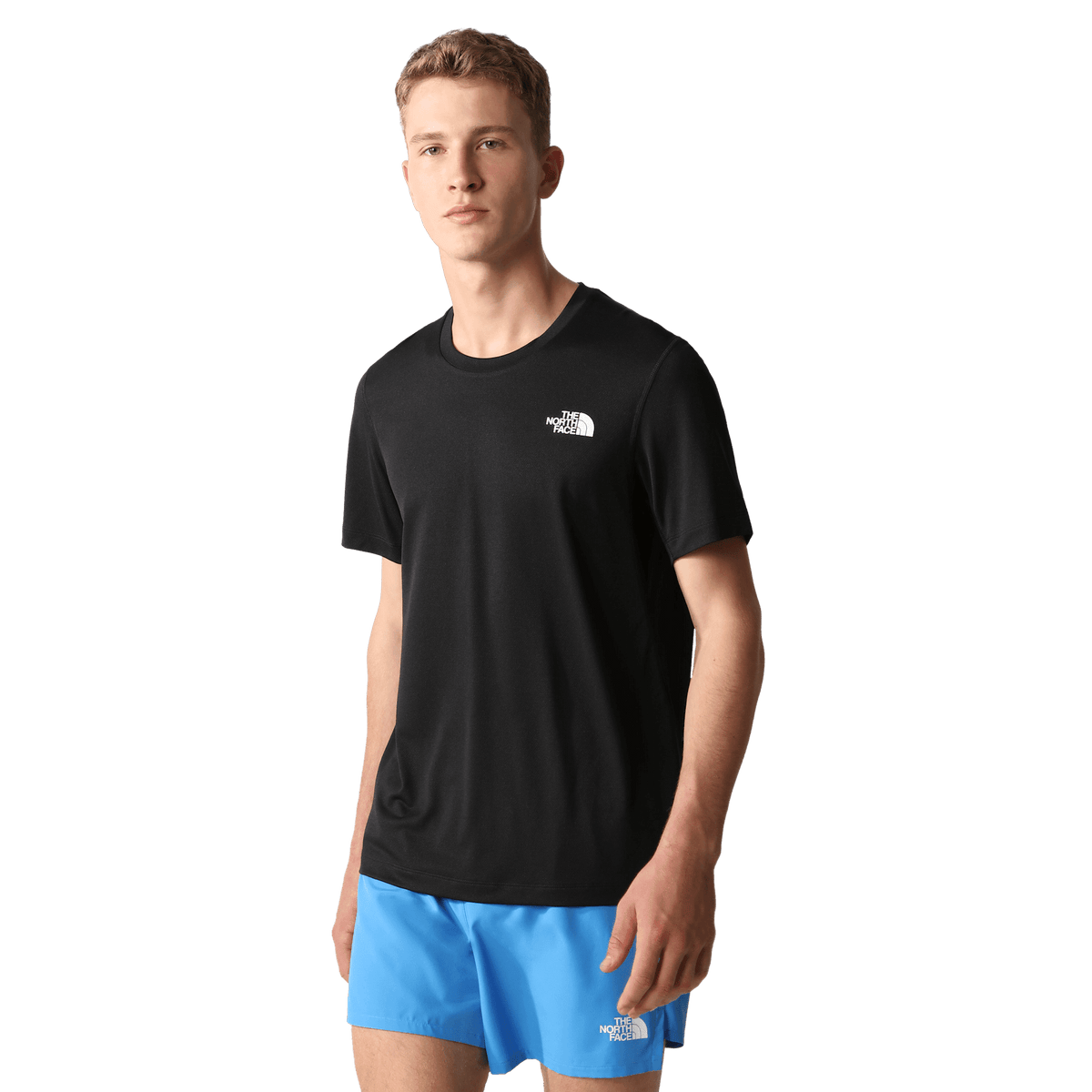 The North Face M's Lightbright S/S Tee - Recycled polyester Black Shirt