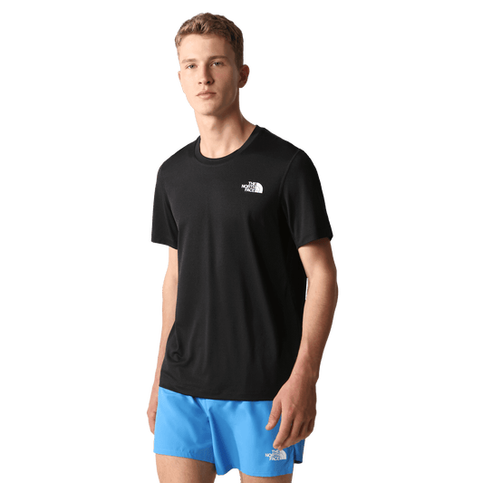 The North Face M's Lightbright S/S Tee - Recycled polyester Black Shirt