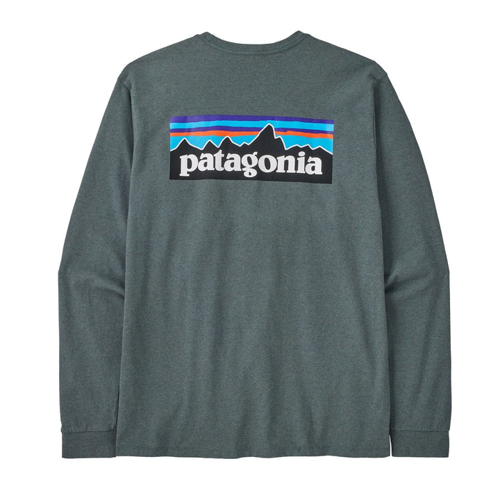 M's Long-Sleeved P-6 Logo Responsibili-Tee® - Recycled Polyester Shirt Patagonia
