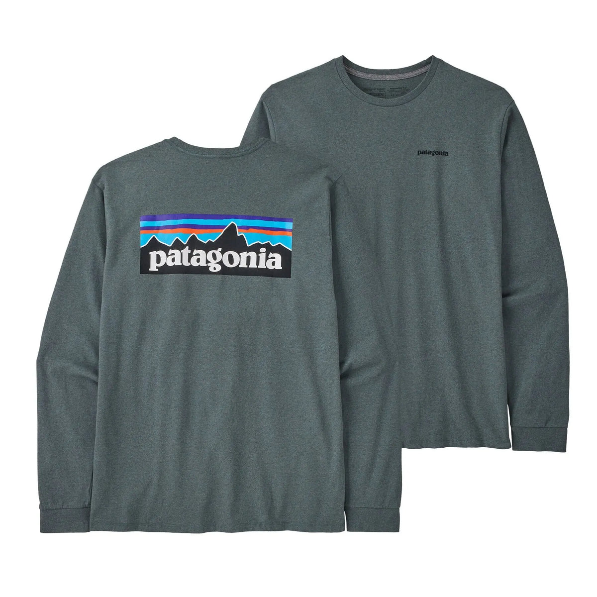 M's Long-Sleeved P-6 Logo Responsibili-Tee® - Recycled Polyester Shirt Patagonia