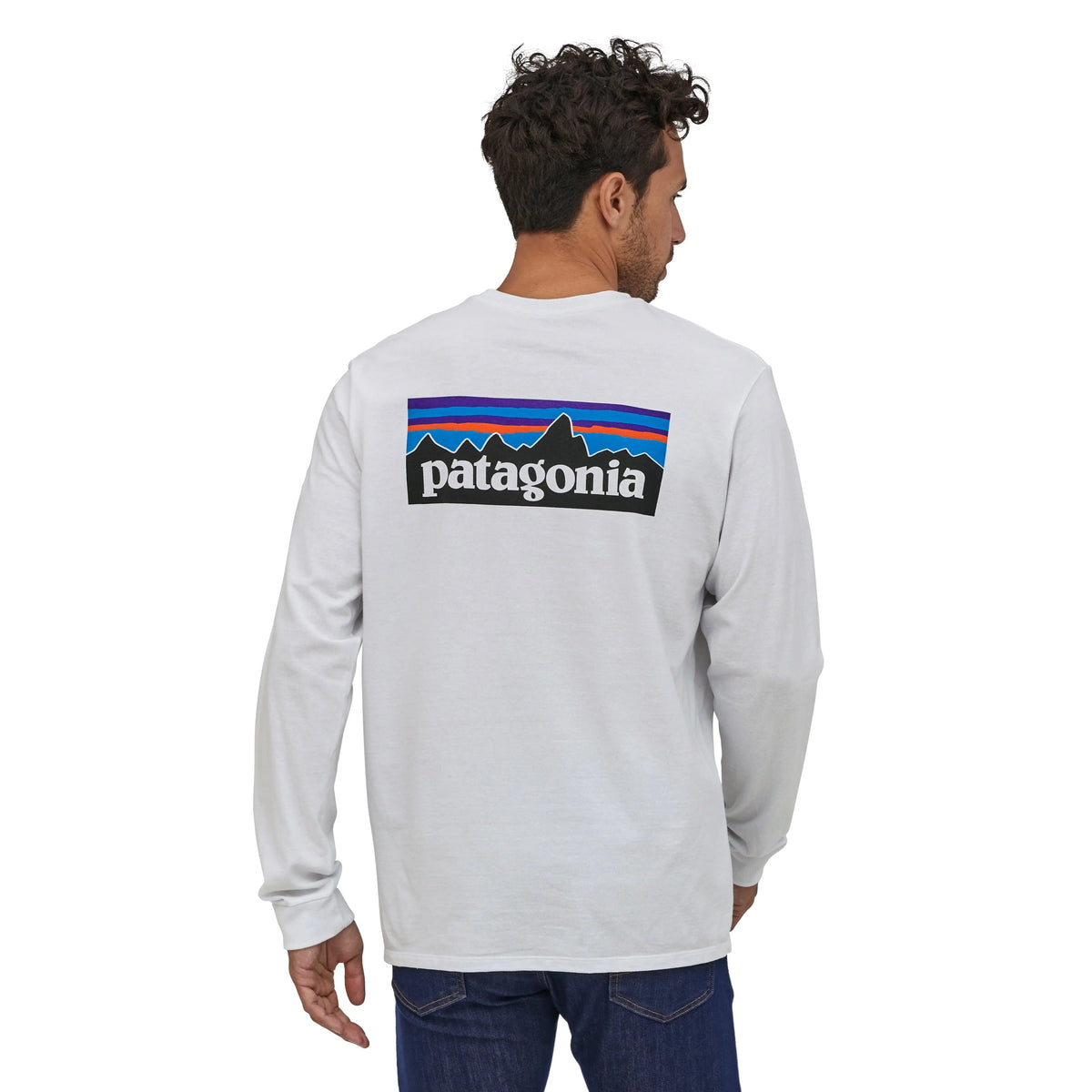 M's Long-Sleeved P-6 Logo Responsibili-Tee® - Recycled Polyester Shirt Patagonia