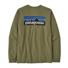 M's Long-Sleeved P-6 Logo Responsibili-Tee® - Recycled Polyester Shirt Patagonia 