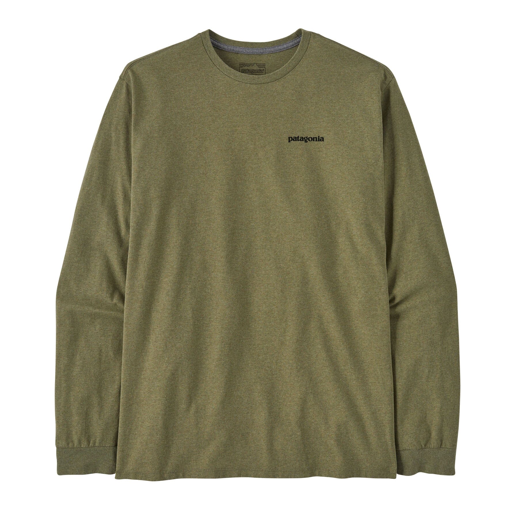 Patagonia Men's Long-Sleeved P-6 Logo Responsibili-Tee