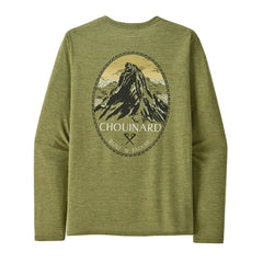 Patagonia - M's L/S Cap Cool Daily Graphic Shirt Lands - Recycled polyester & polyester - Weekendbee - sustainable sportswear