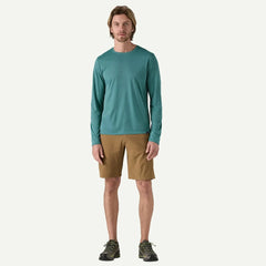 Patagonia M's L/S Cap Cool Daily Shirt - Recycled polyester Wetland Blue - Light Wetland Blue X-Dye Shirt