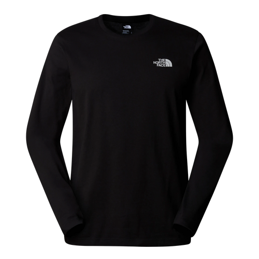 The North Face M's L/S Simple Dome Tee TNF Black Shirt
