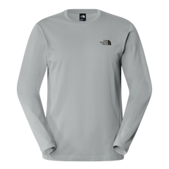 The North Face M's L/S Simple Dome Tee Grey Shirt