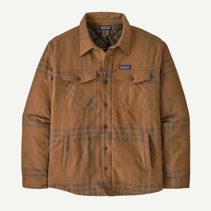 M's LW Insulated Fjord Flannel Shirt Jacket Patagonia 
