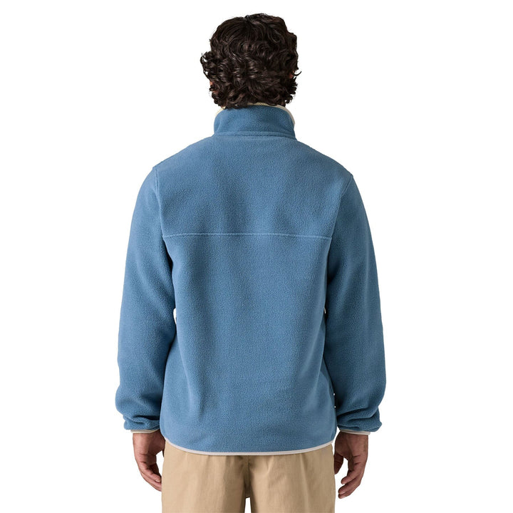 Patagonia M's LW Synch Snap-T Fleece Pullover - 100% Recycled Polyester Still Blue Shirt