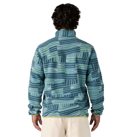 Patagonia - M's LW Synch Snap-T Fleece Pullover - 100% Recycled Polyester - Weekendbee - sustainable sportswear