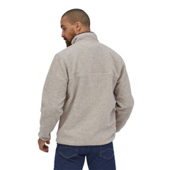 Patagonia M's LW Synch Snap-T Fleece Pullover - 100% Recycled Polyester Oatmeal Heather Shirt