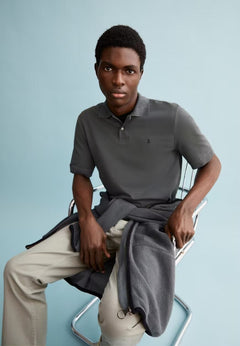Armedangels - M's Maario Polo T-Shirt - Organic Cotton - Weekendbee - sustainable sportswear