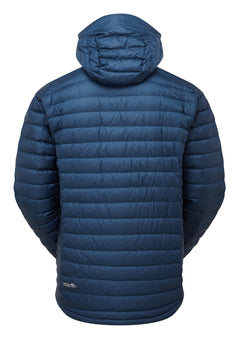 Rab M's Microlight Alpine Jacket - Recycled nylon & down Tempest Blue Jacket