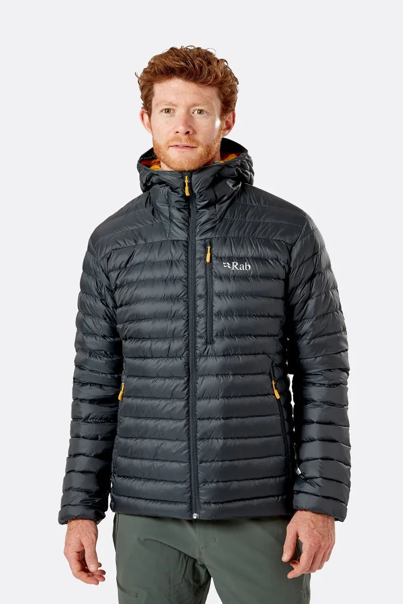 Rab - M's Microlight Alpine Jacket - Recycled nylon & down - Weekendbee - sustainable sportswear