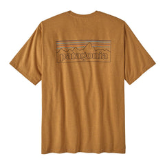 Patagonia - M's P-6 Logo Responsibili-Tee® - Recycled cotton - Weekendbee - sustainable sportswear