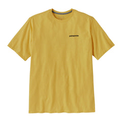Patagonia M's P-6 Logo Responsibili-Tee® - Recycled cotton Milled Yellow Shirt