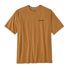 Patagonia M's P-6 Logo Responsibili-Tee® - Recycled cotton P-6 Outline: Golden Caramel Shirt