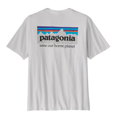 Patagonia - M's P-6 Mission Organic T-Shirt - 100% Organic Cotton - Weekendbee - sustainable sportswear