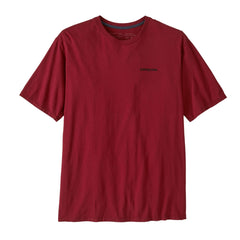 Patagonia M's P-6 Mission Organic T-Shirt - 100% Organic Cotton Wax Red Shirt