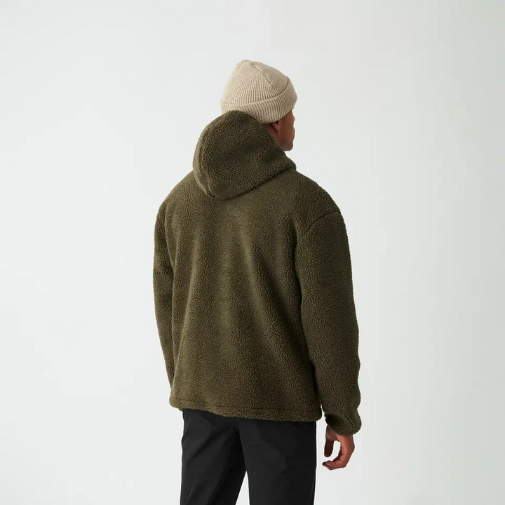 M's Pemberton Zip Fleece Hood - Recycled Polyester Shirt Picture Organic