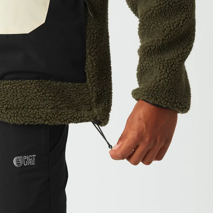 M's Pemberton Zip Fleece Hood - Recycled Polyester Shirt Picture Organic