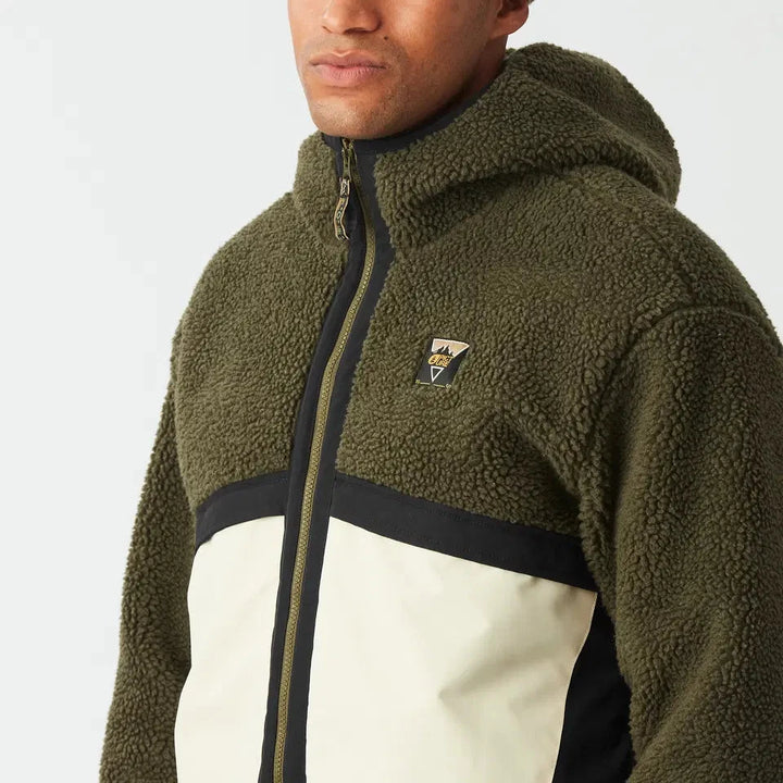 M's Pemberton Zip Fleece Hood - Recycled Polyester Shirt Picture Organic