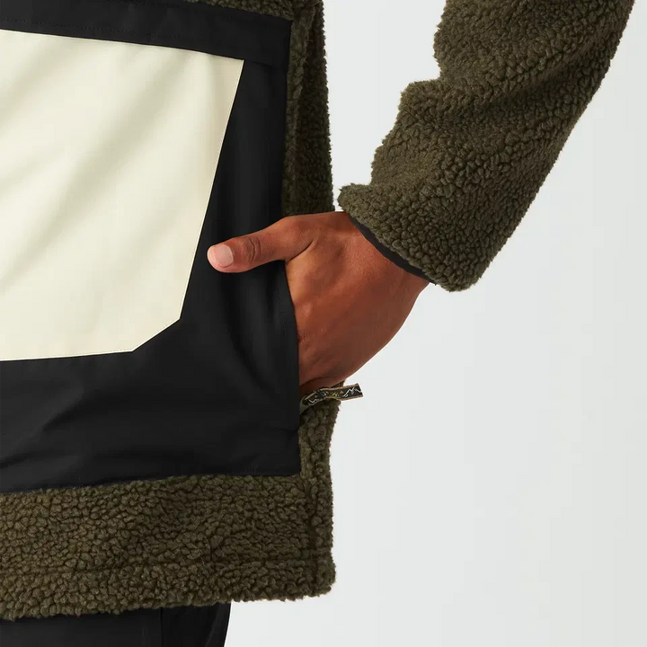 M's Pemberton Zip Fleece Hood - Recycled Polyester Shirt Picture Organic