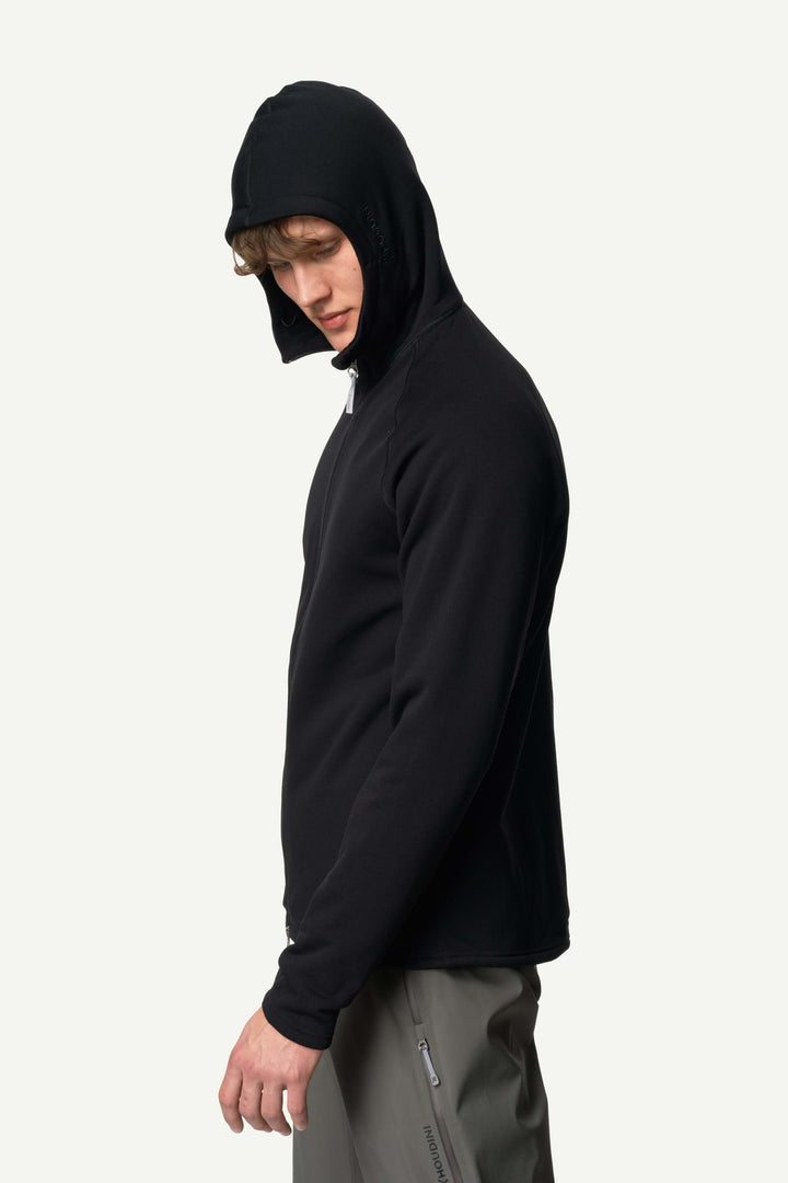 M's Power Up Houdi - Bluesign® certified PET-fleece Shirt Houdini