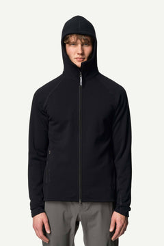 M's Power Up Houdi - Bluesign® certified PET-fleece Shirt Houdini Black S