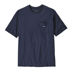 M's Regenerative Organic Certified Cotton LW Pocket Tee Shirt Patagonia New Navy S 