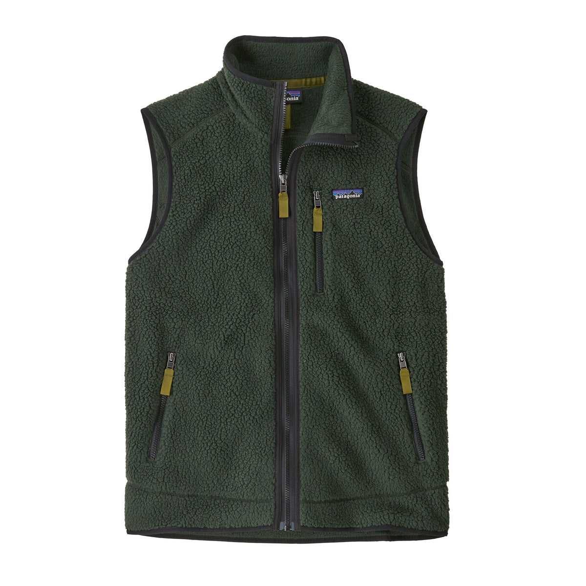 Patagonia M's Retro Pile Vest - Recycled polyester Old Growth Green Jacket