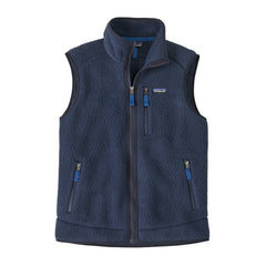 Patagonia M's Retro Pile Vest - Recycled polyester New Navy w Sunken Blue Jacket