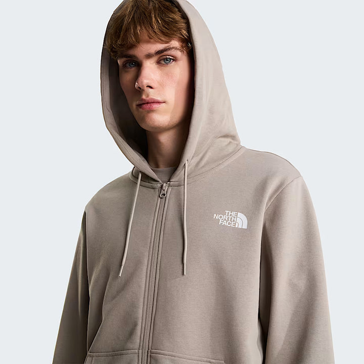 M’s Simple Dome Light Regular Full Zip Hoodie Shirt The North Face 