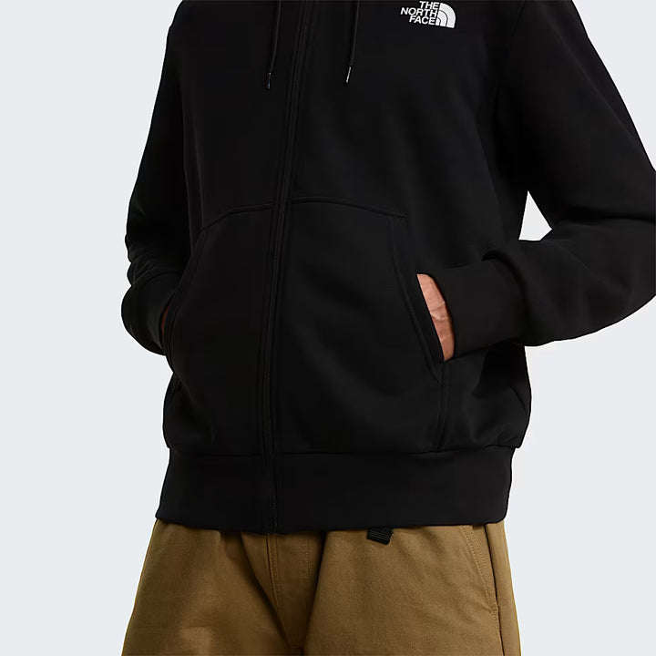 M’s Simple Dome Light Regular Full Zip Hoodie Shirt The North Face 