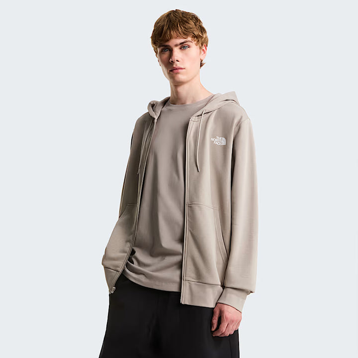 M’s Simple Dome Light Regular Full Zip Hoodie Shirt The North Face 