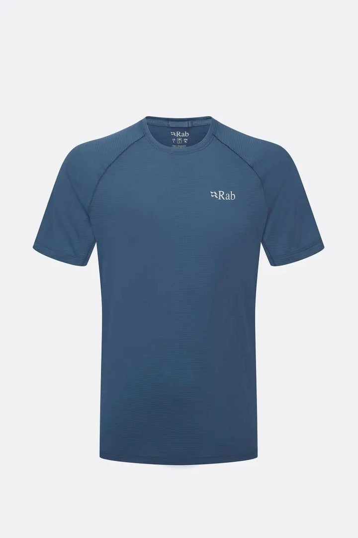 M's Sonic T-shirt Shirt Rab Tempest Blue M