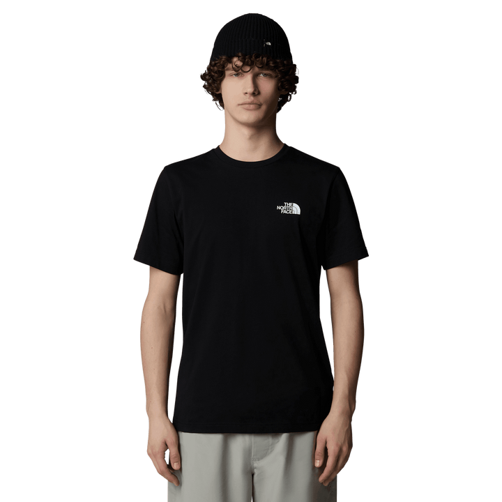 M's S/S Simple Dome Tee Shirt The North Face TNF Black S