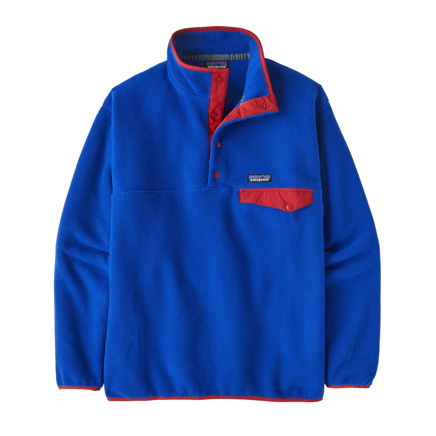 Patagonia M's Synchilla Snap-T Fleece Pullover - Recycled Polyester Passage Blue Shirt