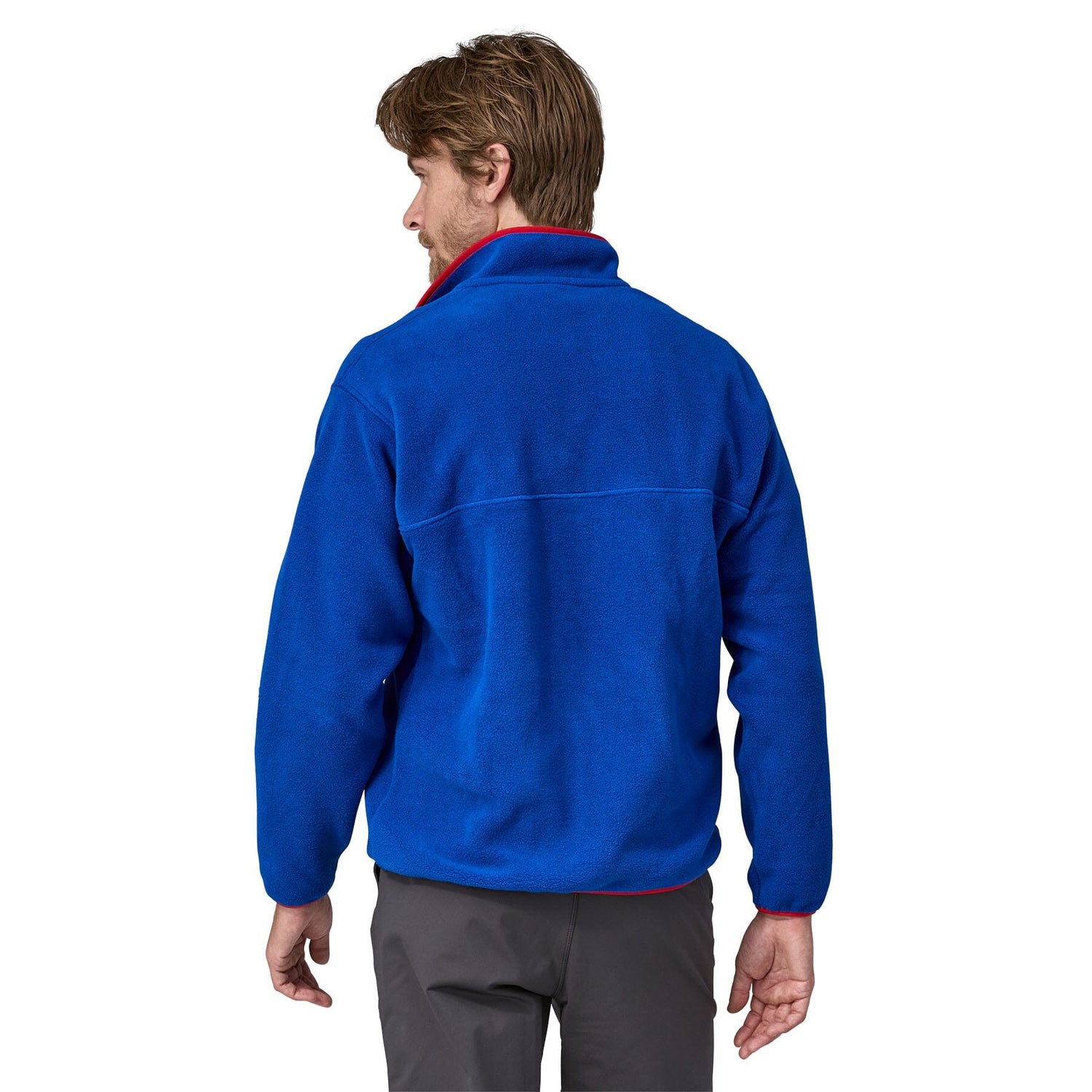 Patagonia M's Synchilla Snap-T Fleece Pullover - Recycled Polyester Passage Blue Shirt