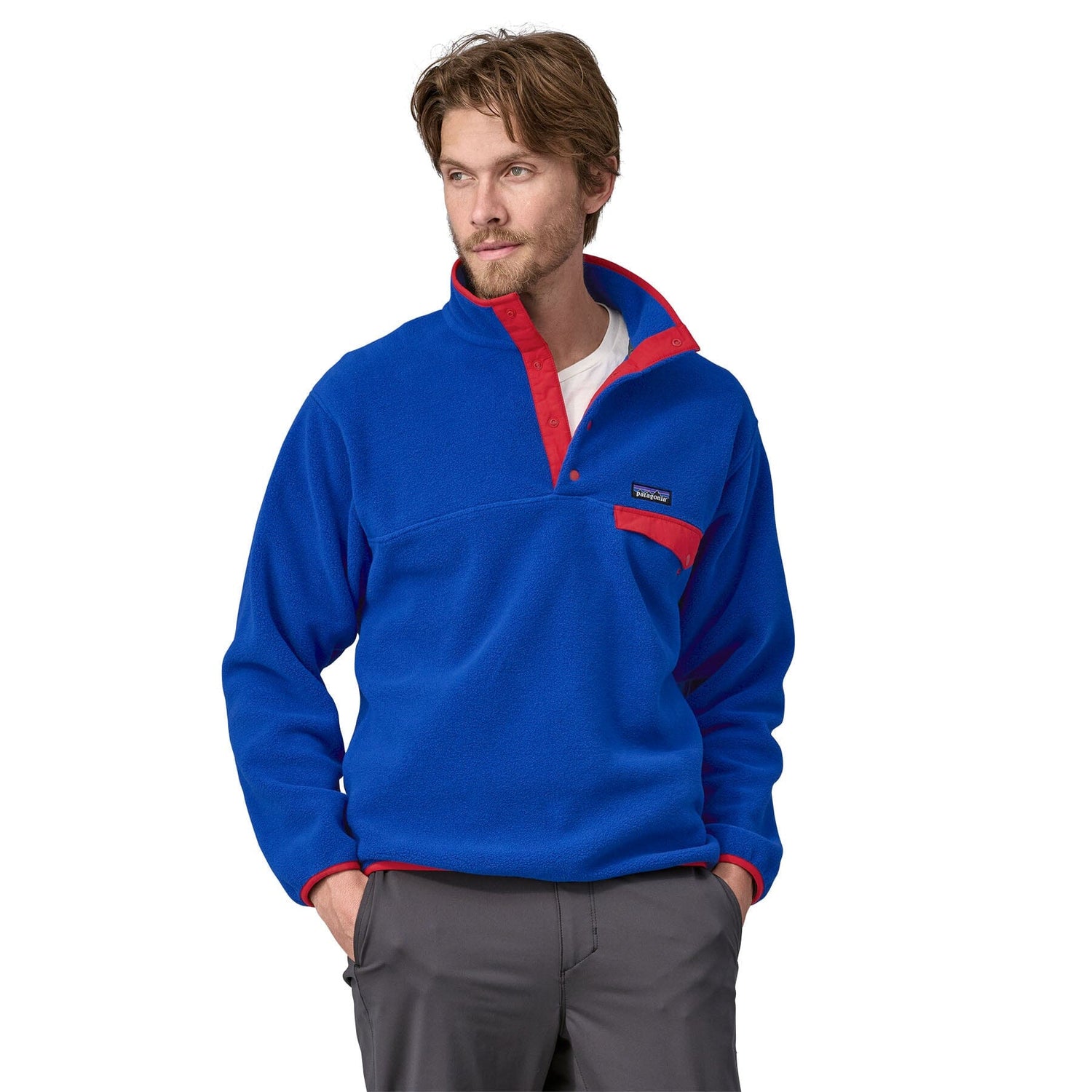 Patagonia - M's Synchilla Snap-T Fleece Pullover - Recycled Polyester - Weekendbee - sustainable sportswear