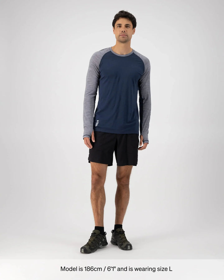 M's Temple Tech Long-Sleeve Shirt - Merino wool Shirt Mons Royale