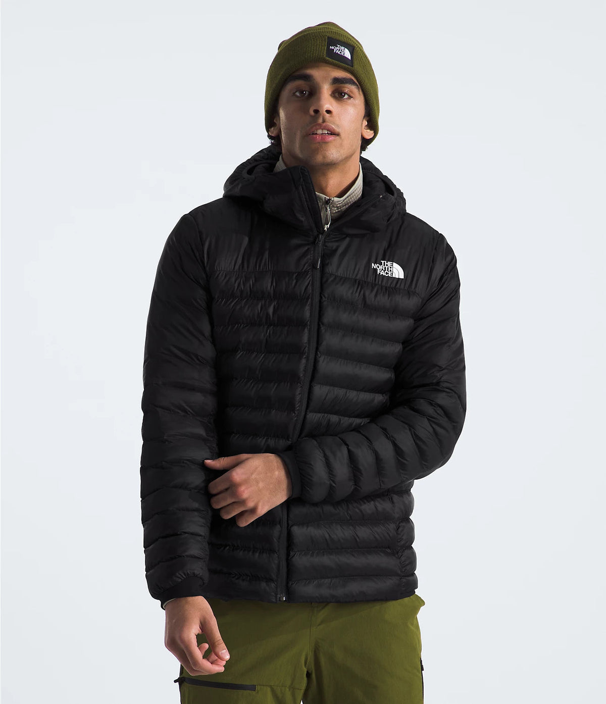 The North Face M's Terra Peak Hoodie Jacket - Recycled Polyester & Nylon Black Jacket