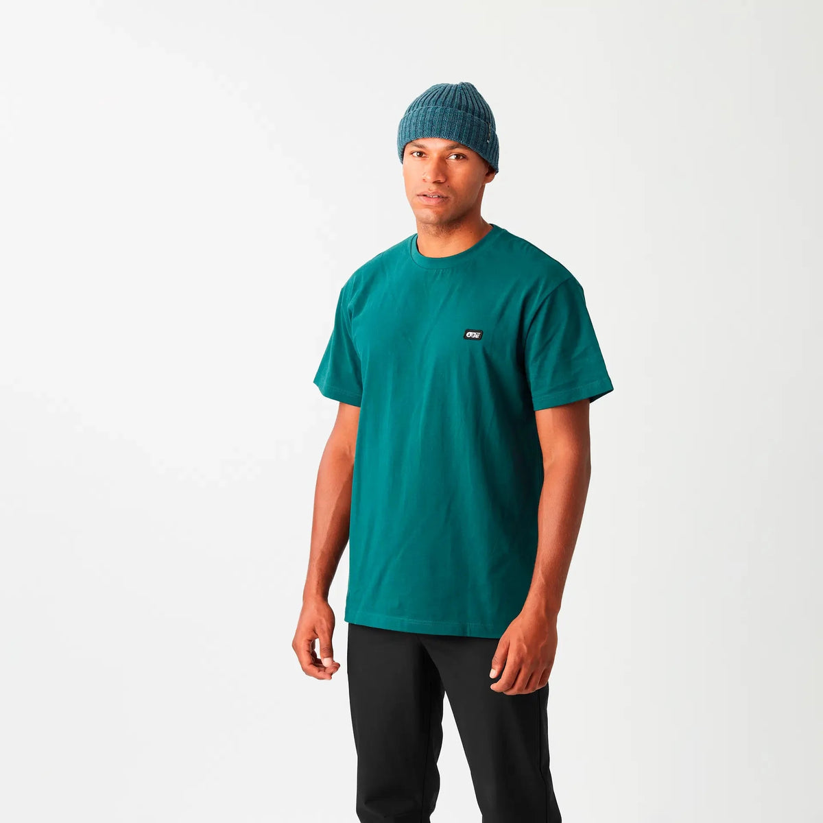 M's Yorra Tee Shirt Picture Organic Deep Water M 