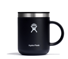 Hydro Flask Mug 0.35l/12oz - BPA-free Stainless Steel Black Cutlery