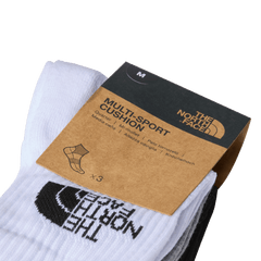 The North Face Multi Sport Cushion 1/4 Socks Black Assorted Socks