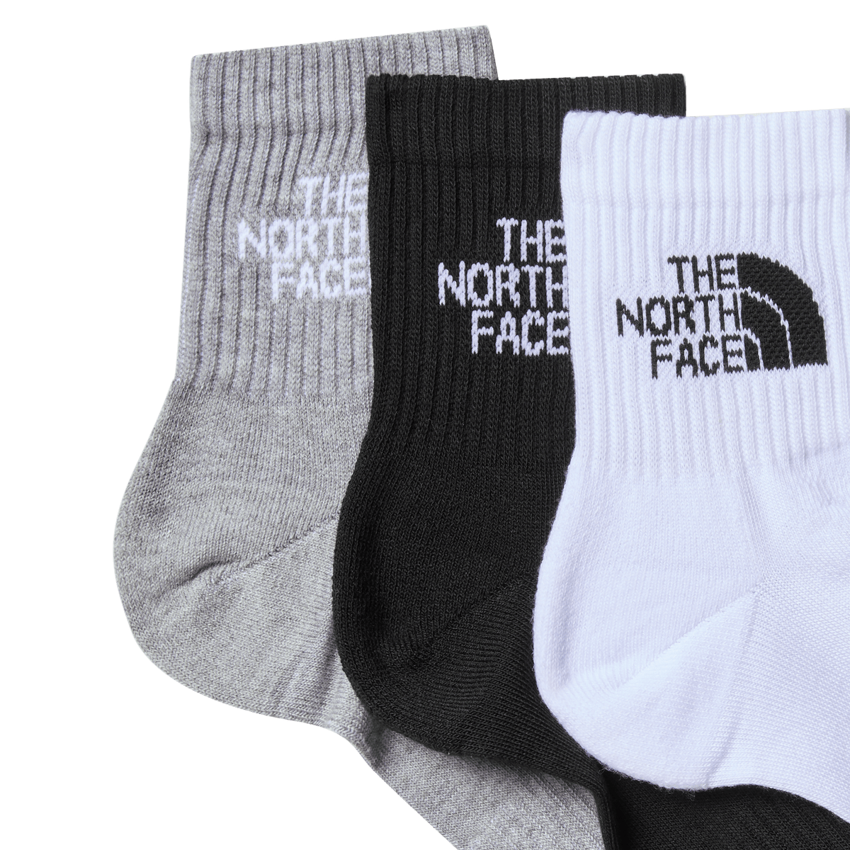 The North Face Multi Sport Cushion 1/4 Socks Black Assorted Socks