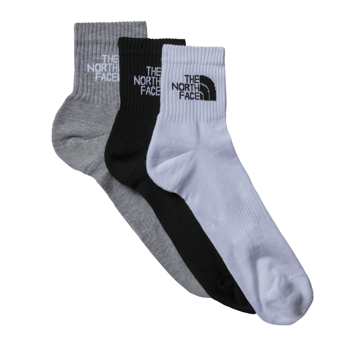 The North Face Multi Sport Cushion 1/4 Socks Black Assorted Socks