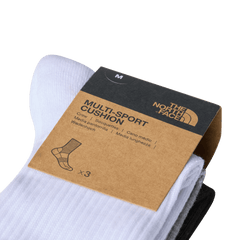 The North Face Multi Sport Cushion Crew Socks Black Assorted Socks
